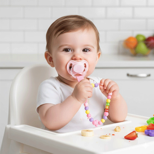 AVEAT Baby Safety Pacifier (6m-12m) - Pink