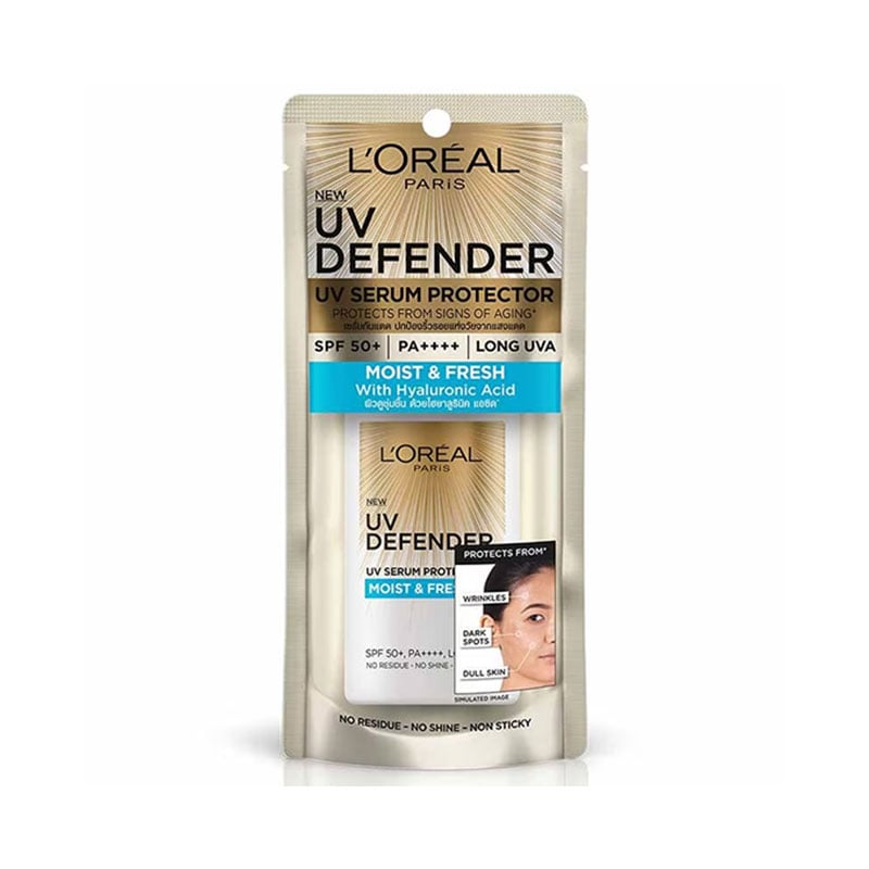 L'Oreal Paris Moist & Fresh UV Defender Facial Sunscreen 50ml - SPF 50