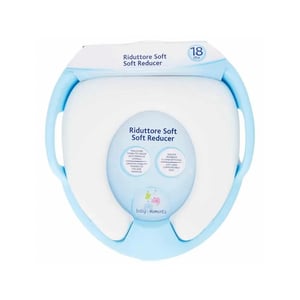 Baby Toilet Trainer Soft Seat With Handle - Sky Blue