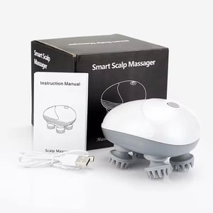 Smart Scalp Massager - White