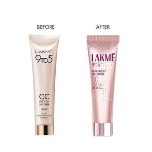 Lakme 9 To 5 CC Complexion Care Cream SPF 30 PA++ 30g - 03 Bronze •