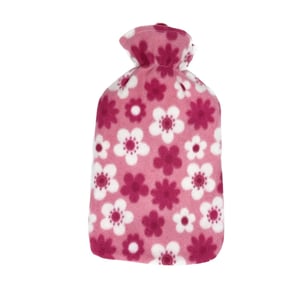 Hot Water Bag with Soft Cover - Pink