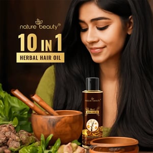 Nature Beauty 10 In 1 Herbal Hair Oil 150ml