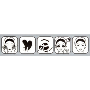 Beauty Formulas With Activated Charcoal Eye Gel Patches 6 Pairs