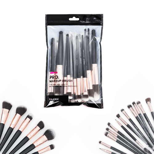 Maange Pro Makeup Brush 18pcs - Black