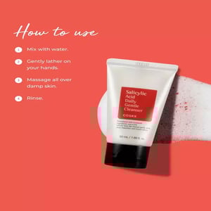 COSRX Salicylic Acid Daily Gentle Cleanser 50ml •