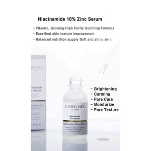 CARE:NEL Dr.Skin Niacinamide Zinc Serum 30ml •