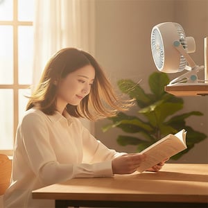 Table Clamp Fan - Fzm-01 •