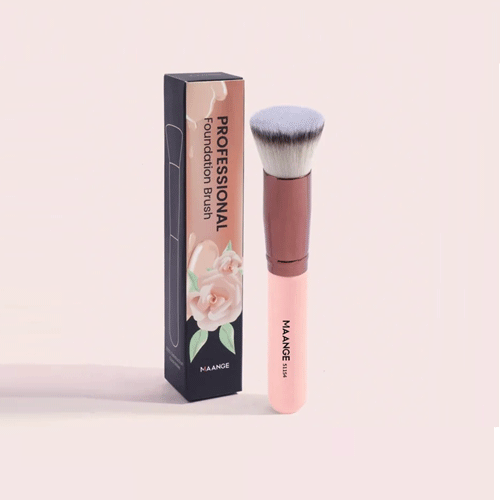 Maange Professional Foundation Brush - Pink