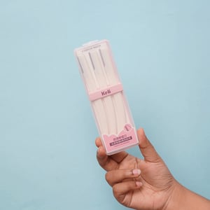 Keli Eyebrow Razor 3pcs (TM1208) - Off-White Set