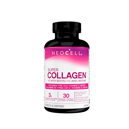 NeoCell Super Collagen +C With AVEC Biotine 90 Tablets •