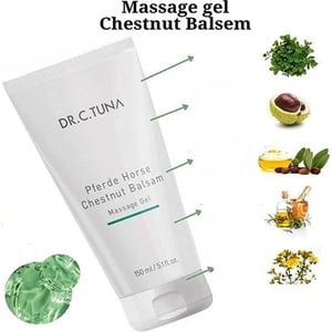 Dr.C.Tuna Pferde Horse Chestnut Balsam Massage Gel 150ml