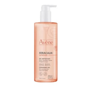 Avene XeraCalm Nutrition Cleansing Gel Dry Sensitive Skin Face & Body 500ml•