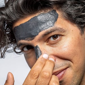 Garnier Pure Active 3 in 1 Charcoal Anti Blackhead Wash Scrub & Mask 150ml•