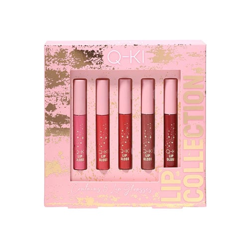 Q-KI Lip Collection Lip Gloss Set - 5pcs