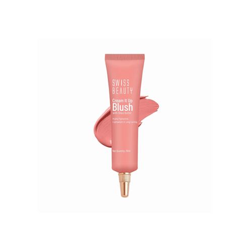 Swiss Beauty Cream It Up Blush With Shea Butter 10g - Rosy Cheeks 01