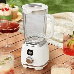 Rechargeable Citrus Juicer With Led Display - White