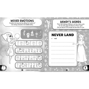 Disney Tattoo And Activity Book Includes 45 Temporary Tattoos And Micky Mouse Badge