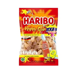 Haribo Happy Cola Zourr Candy 160gm•