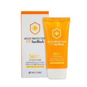 3W Clinic Multi Protection UV Sun Block 70ml - SPF 50+ PA+++