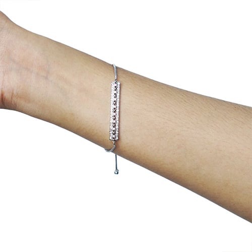 Light luxury Inlaid Bracelet for Women - 014
