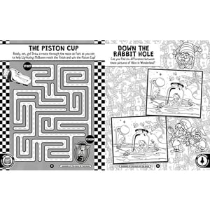 Disney Tattoo And Activity Book Includes 45 Temporary Tattoos And Micky Mouse Badge