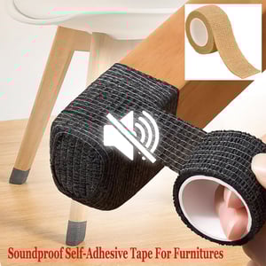 Soundproof Self-Adhesive Tape For Furnitures - Brown