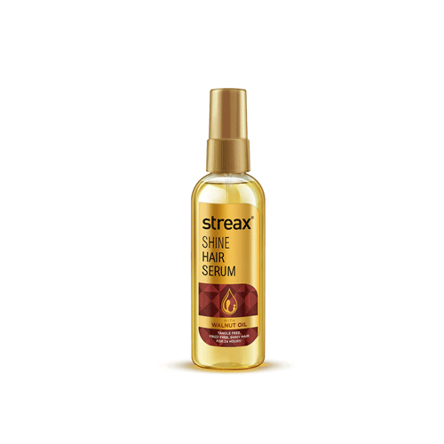 Streax Shine With Walnut Oil Hair Serum 115ml •