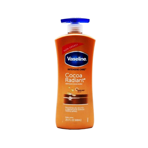 Vaseline Intensive Care Cocoa Radiant Lotion With Pure Cocoa Butter 600ml •