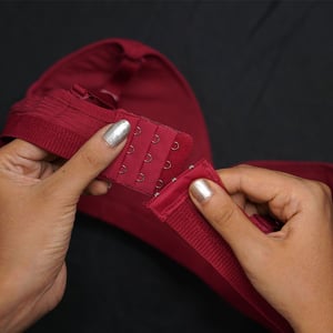 Soft Padded Bra For Women - 34 Red