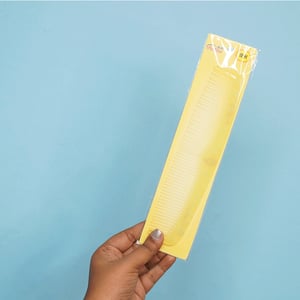 Ai Shu High Quality Regular Hair Comb - Yellow