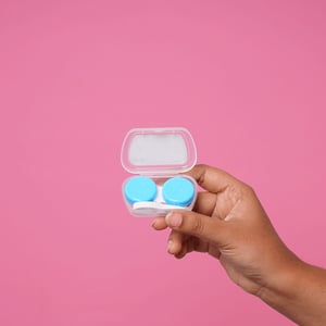 Travel Contact Lens Kit Box - Frog