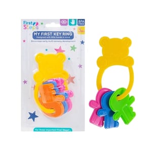 First Steps My First Key Ring - Yellow