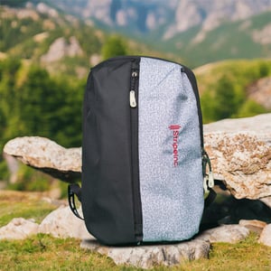 Stripelnc Exclusive Travel Backpack - Black & Grey