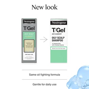 Neutrogena T-Gel  Anti Dandruff Oily Scalp Shampoo 250ml •