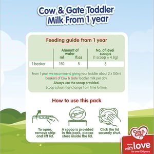 Cow & Gate Formula Milk Stage 3 800gm•