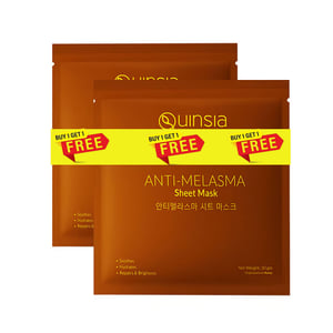Quinsia Anti-Melasma Sheet Mask 30g (Buy 1 Get 1 Free)