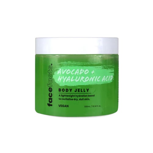 Face Facts Avocado + Hyaluronic Acid Body Jelly 300ml
