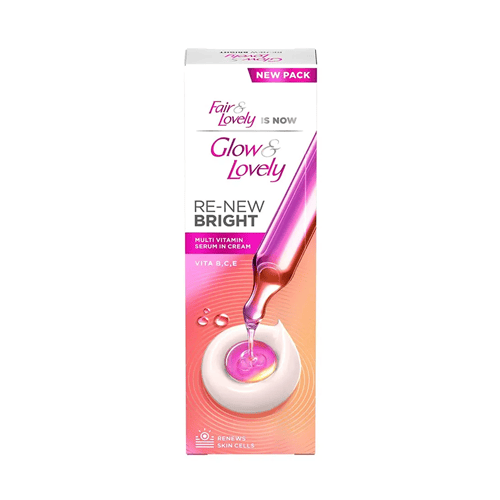 Glow & Lovely Re-New Bright Multi Vitamin Serum In Cream 80g
