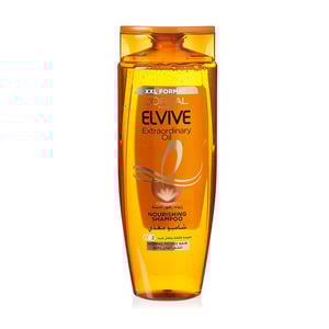 L'Oreal Paris Elvive Extraordinary Oil XXL Format Nourishing Shampoo For Normal To Dry Hair 600ml