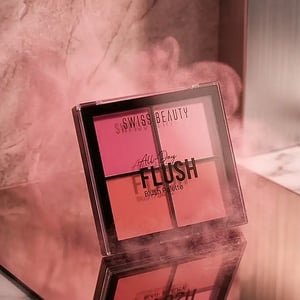 Swiss Beauty All Day Flush Blush Palette - 01 The Cheeky Edit