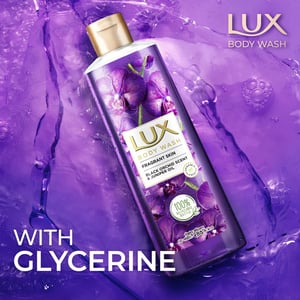 Lux Magical Black Orchid & Juniper Scent Body Wash 245ml - UBL (Get 1 Free Loofah)