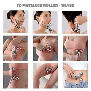 3D Massager Roller - Silver