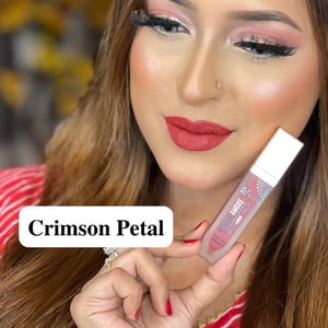 Everly Aurora Amore Matte Lipstick Premium Series - Crimson Petal