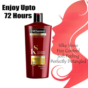 Tresemme Keratin Smooth With Marula Oil Shampoo 700ml •
