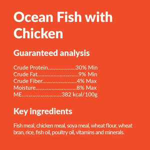 Chonk All Ages Cat Food 1.5kg - Ocean Fish with Chicken