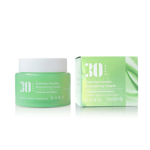 DABO 30 Days Greentea Avocado Nourishing Cream 100ml•