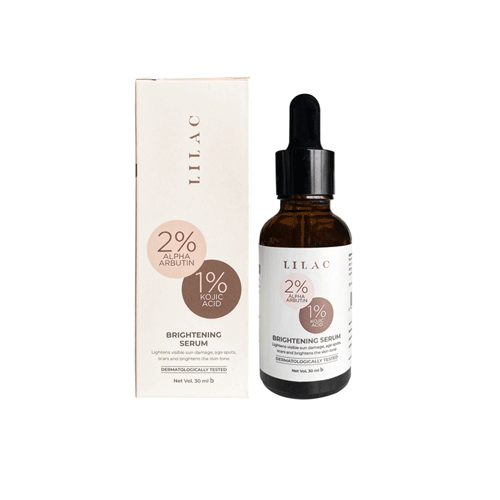 Lilac Brightening Serum with 2% Alpha Arbutin and 1% Kojic Acid 30ml