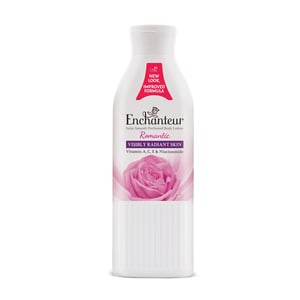 Enchanteur Romantic Satin Smooth Perfumed Body Lotion 250ml•