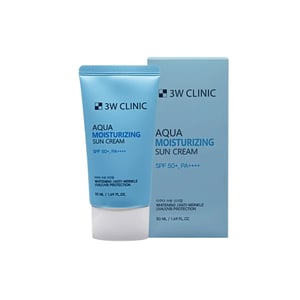 3W Clinic Aqua Moisturizing Sunscreen 60ml SPF50+PA++++ •